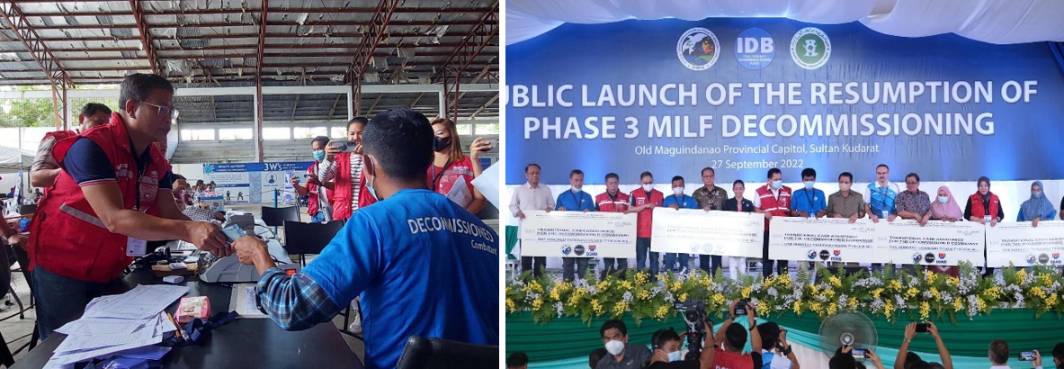 DSWD distributes Php 100k cash assistance to Decommissioned Combatants in Sultan Kudarat