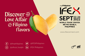Food export show IFEX Philippines returns on site this September 