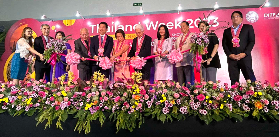 DTI witness the opening ceremony of the Thailand Week 2023 at SMX Convention Center in Pasay City